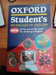 Oxford Students - Dictionary of English