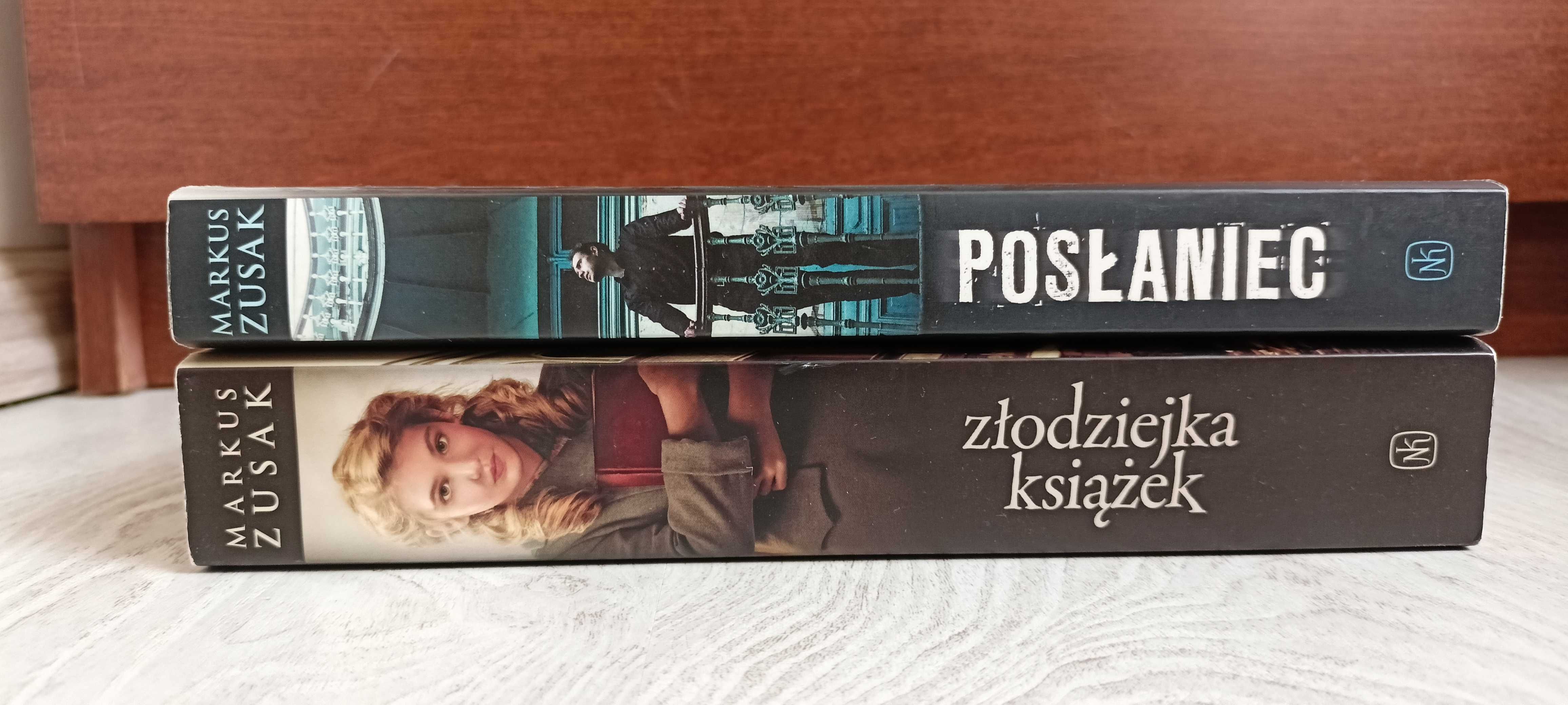 2x Markus Zusak Złodziejka książek + Posłaniec    BDB