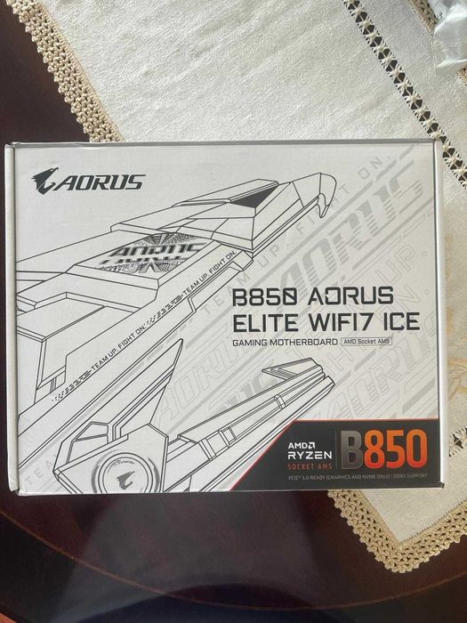 Motherboard Gigabyte B850 Aorus Elite WiFi7 ICE – Nova