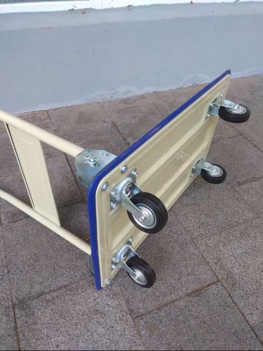 вантажний візок платформенного типу, 150кг, грузовая тележка платформа