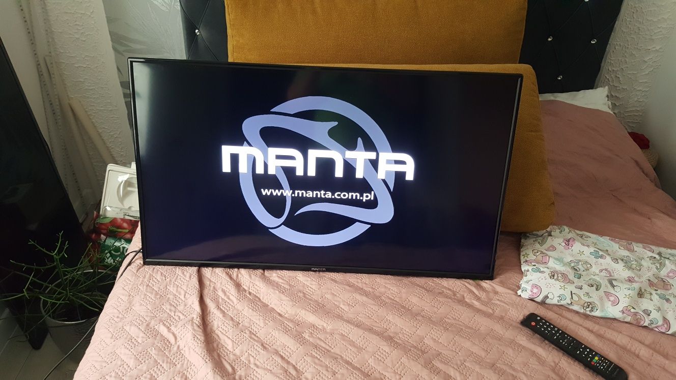 Tv manta 40 cali smart tv 4k