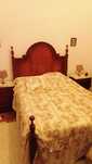 Vendo cama casal com comoda e mesasa cabeceira Marmore