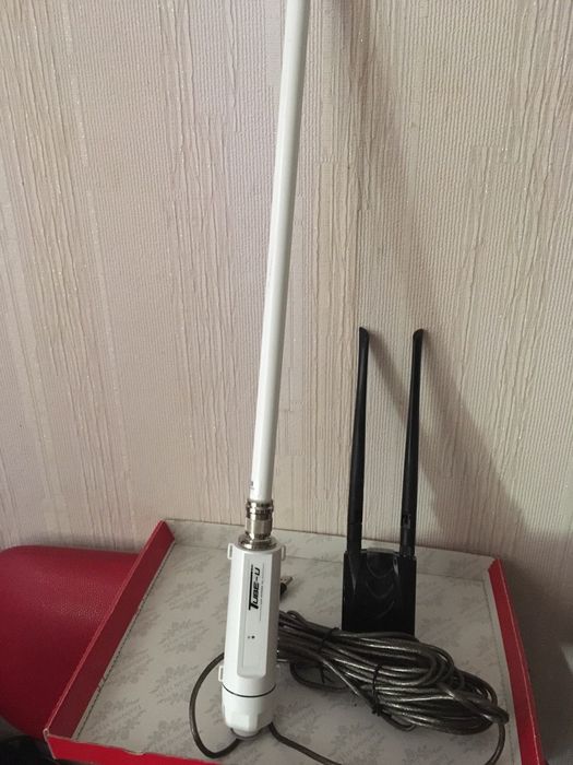 Надпотужний USB  Wi-Fi адаптер Alfa Tube -U з антеною Тайвань