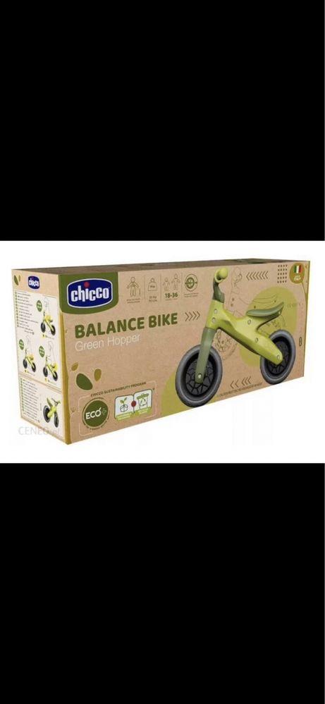 CHICCO eco+ rowerek biegowy