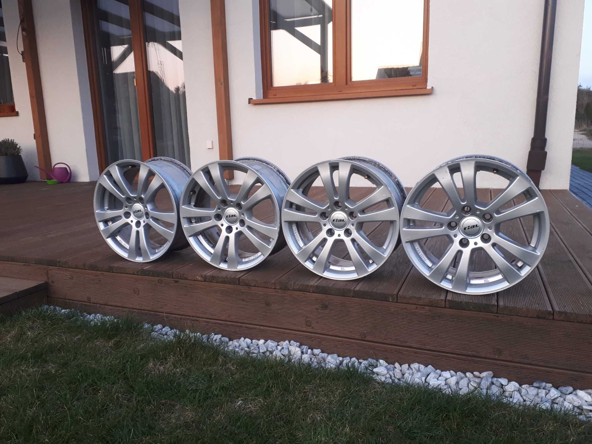 Alufelgi 16 cali RIAL 5x112, ET 45,5 Audi, Mercedes, VW