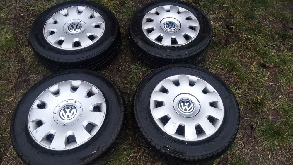 Komplet kół do VW Golf IV 195/65/R15 opony zimowe