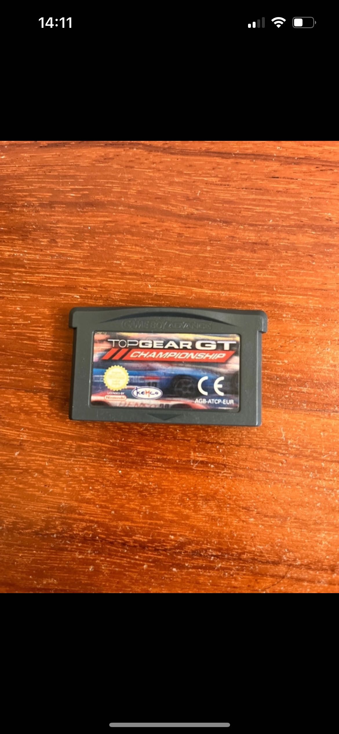 Jogo game boy Top Gear GT