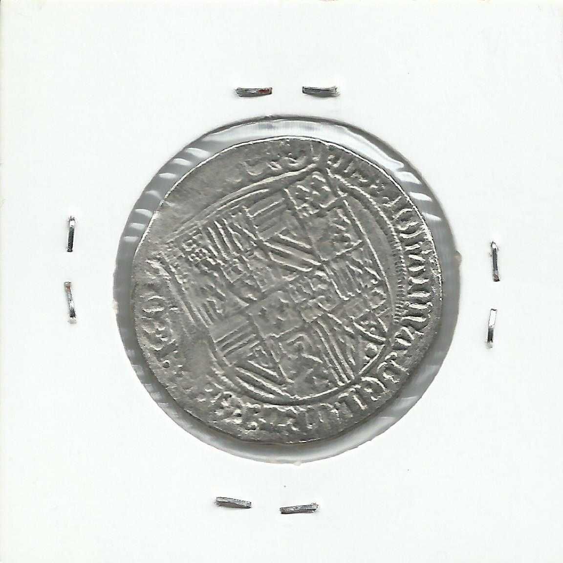Moeda Espanha, Réplica – 1 Real, PHS ET IOHANA, 1505