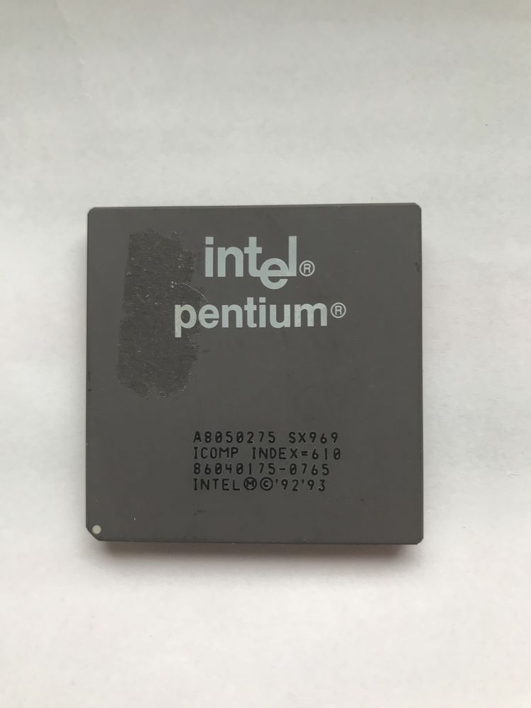 Intel Pentium 75 MHz Procesor