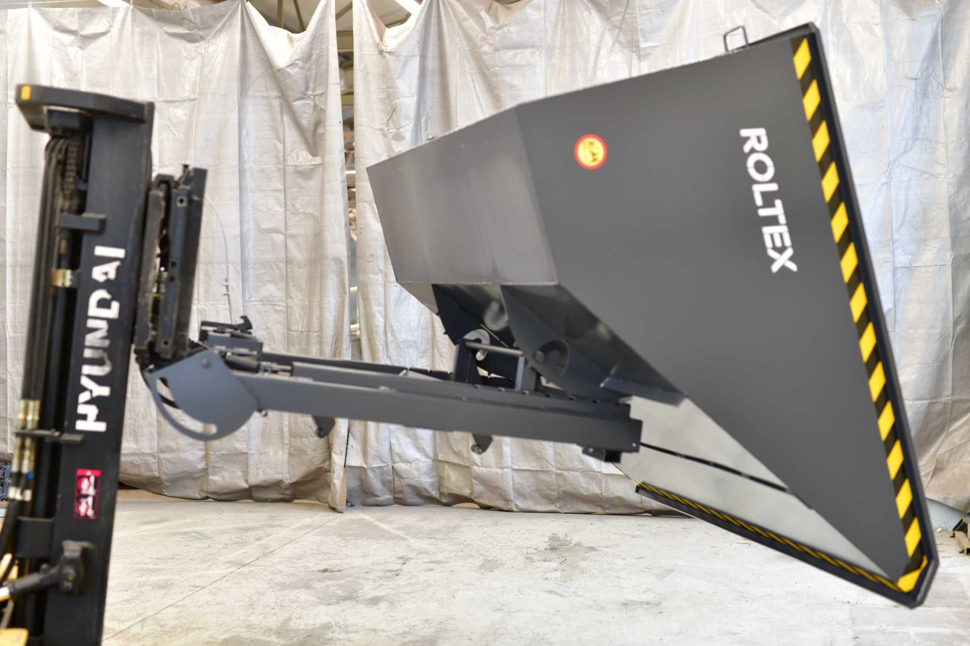 Kontener do wózka / Kontener samowyładowczy / Kontener 2200L / Koleba