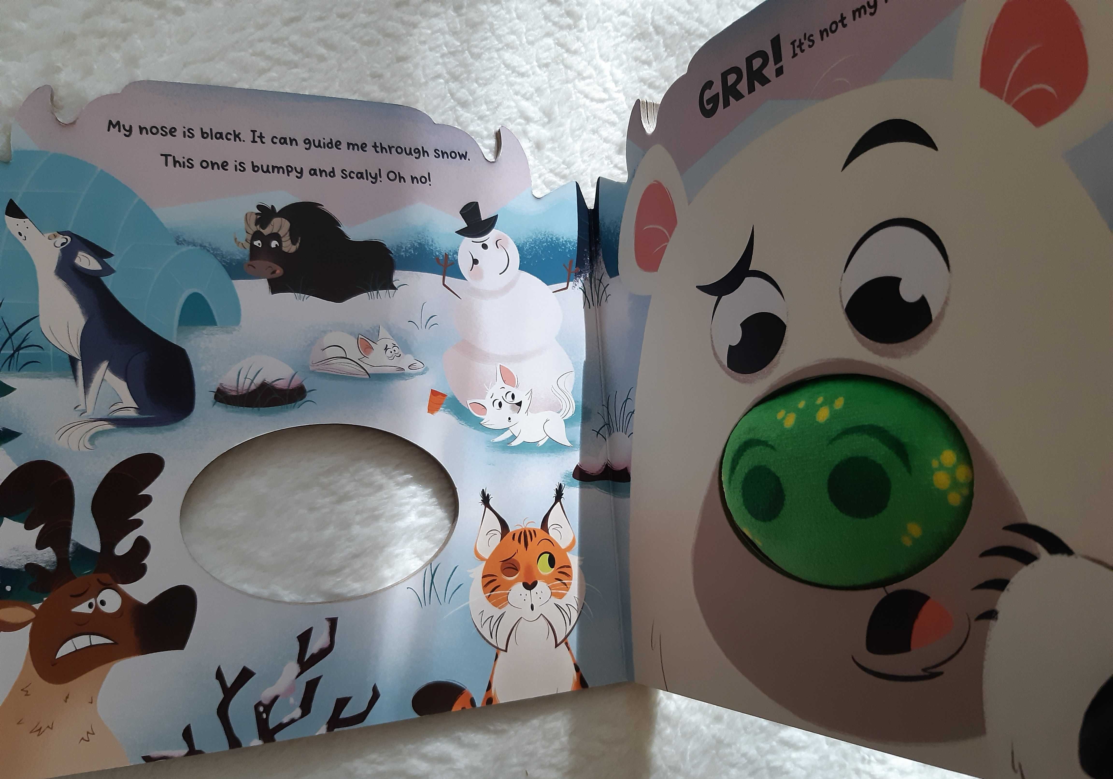 "Moo! It's not my nose" książeczka po angielsku