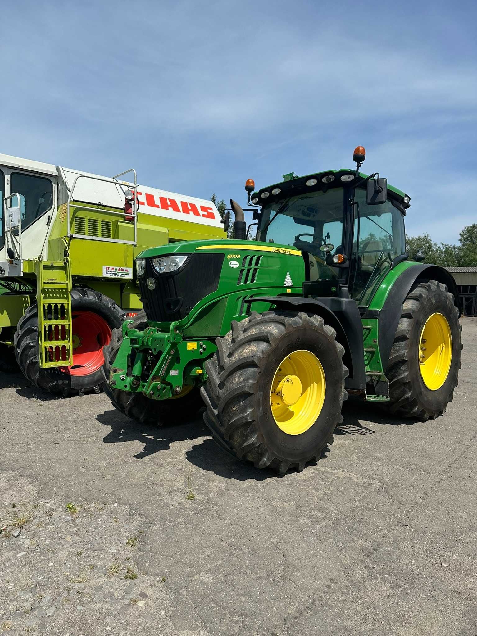 Трактор John Deere 6170R,2013р. тільки привезений з за кордону
