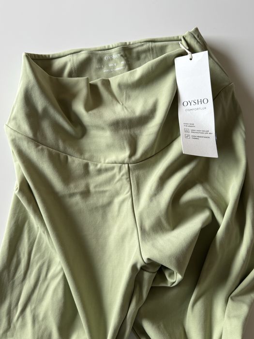 Нові лосини оливкового кольору, бренд Oysho
