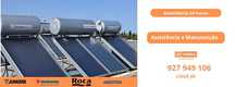 Reparação e manutenção de painéis solares  térmicos