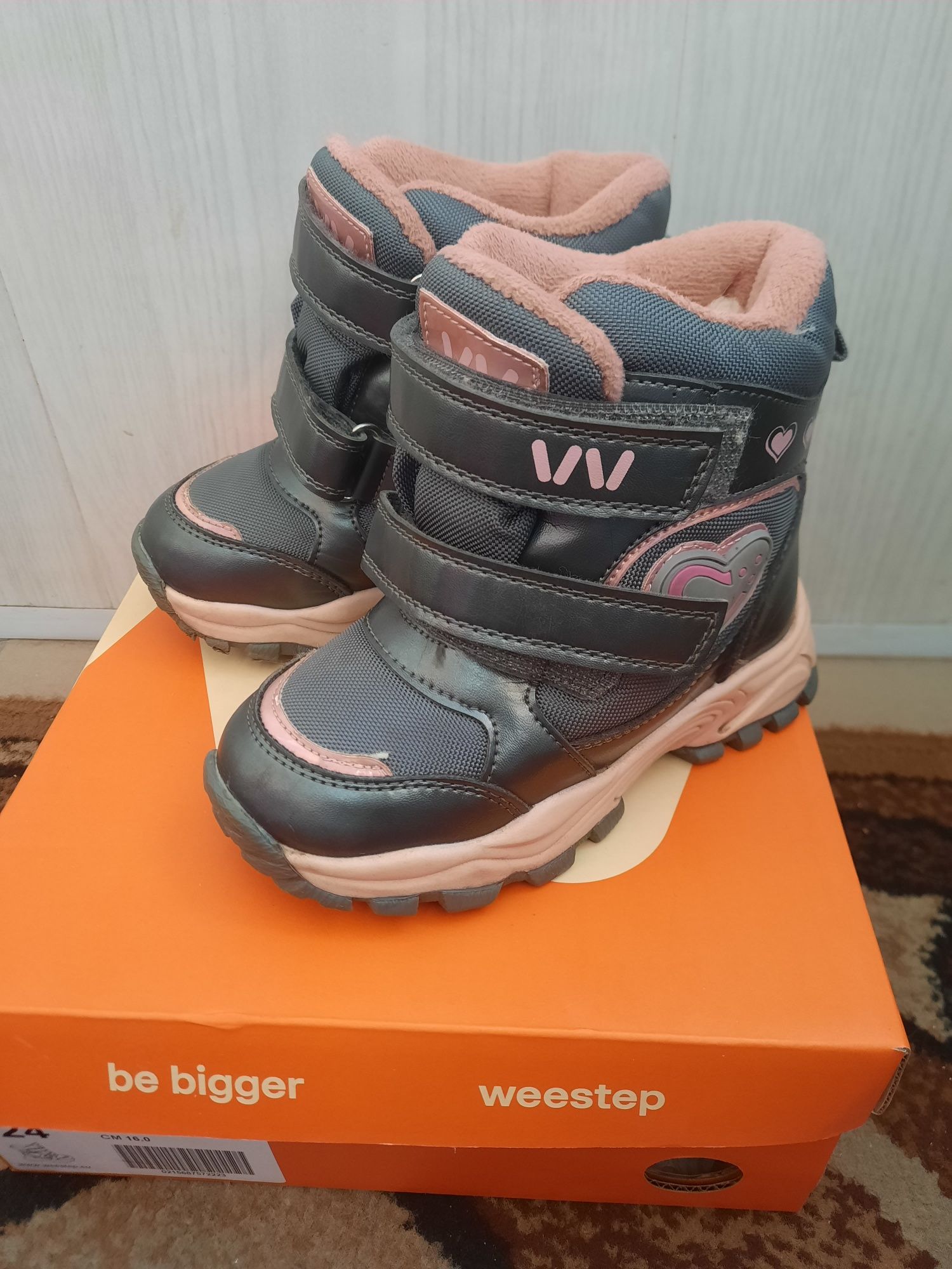 Дитячі зимові ботинки "Weestep"