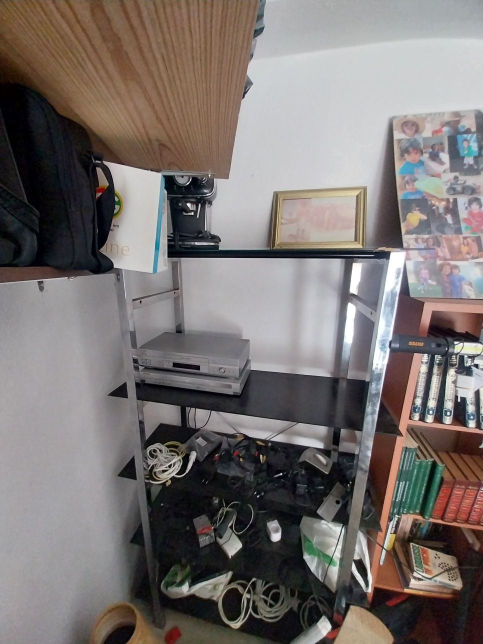 Estante em vidro