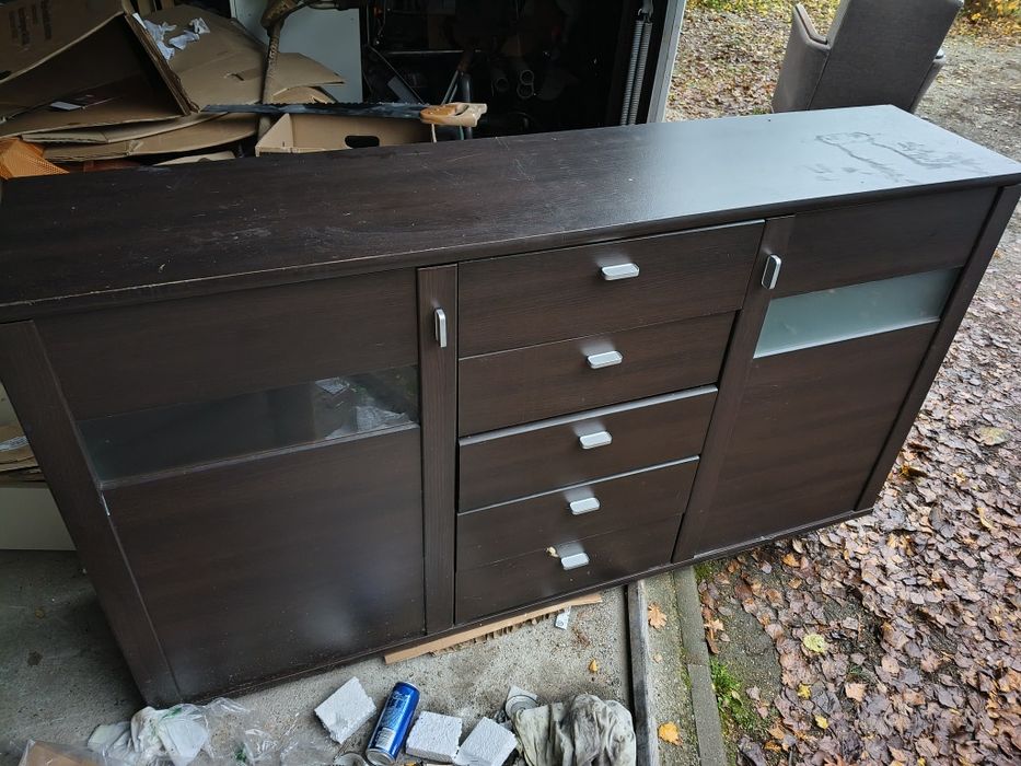 Komoda brąz fajna duża transport