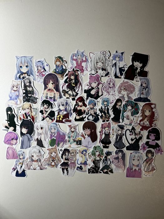 Стикеры, аниме, наклейки с аниме
