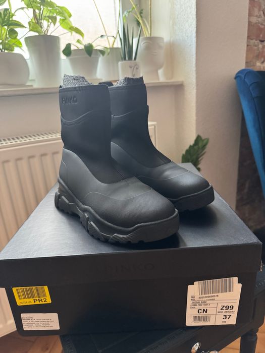 Pinko botki premium/wygodne i idealne na słotę i śnieg