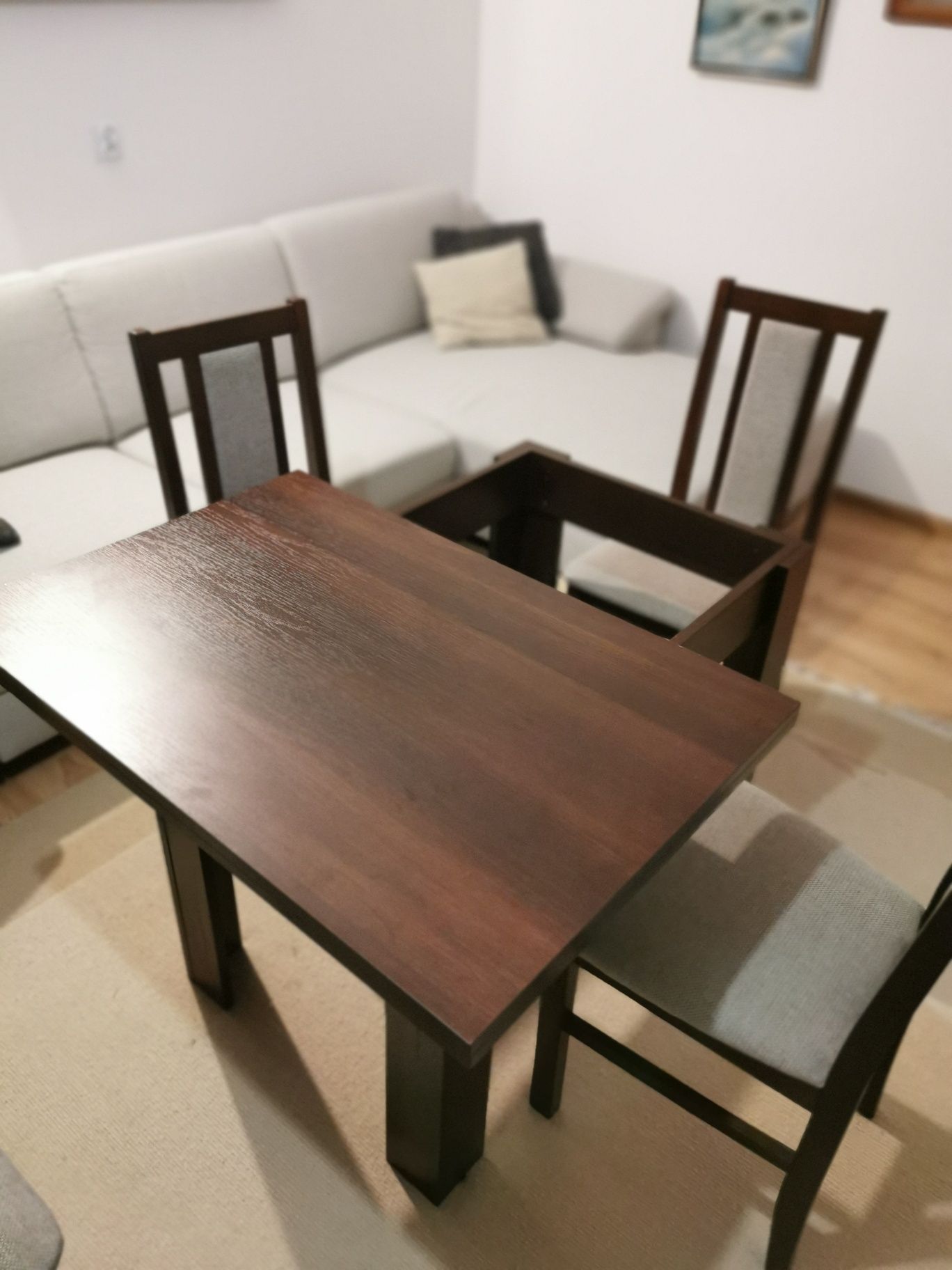 Stół krzesła Lite drewno jakość