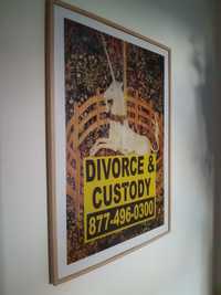 Cartaz "Divorce and Custody"