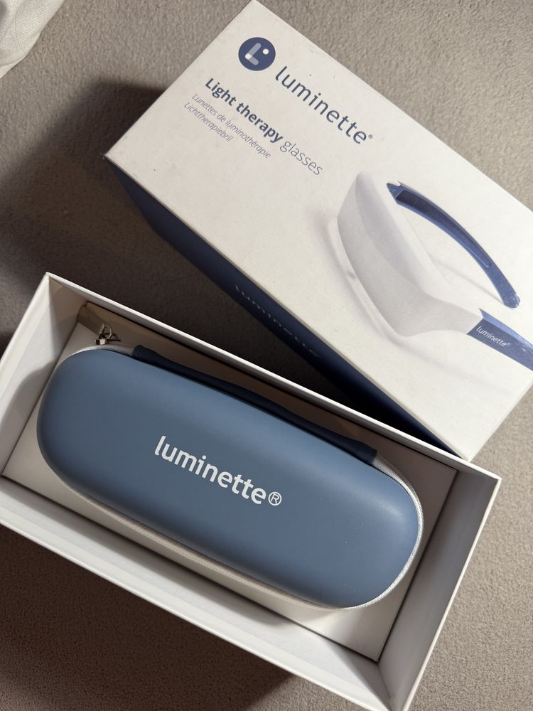 Okulary Lumiette, światłoterapia