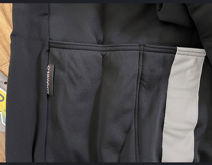 NOWA Kurtka Kolarska DANIELO Alpi Nero Zimowa Ciepła Zima