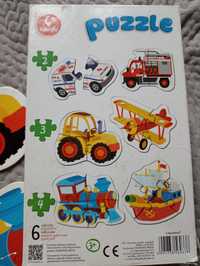 Puzzle pojazdy Trefl Baby