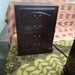 Cama de casal em mogno