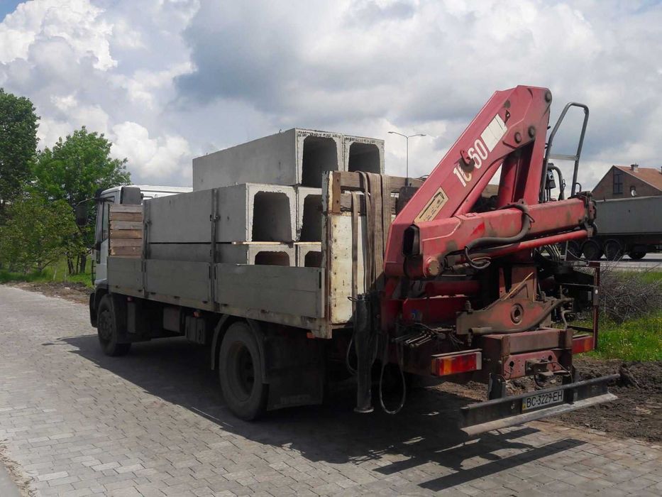 Маніпулятор львів, послуги маніпулятора, недорого,кран, з ковшом