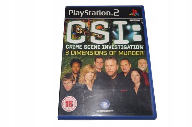 Csi: 3 Dimensions Of Murder Ps2 Gra Playstation 2
