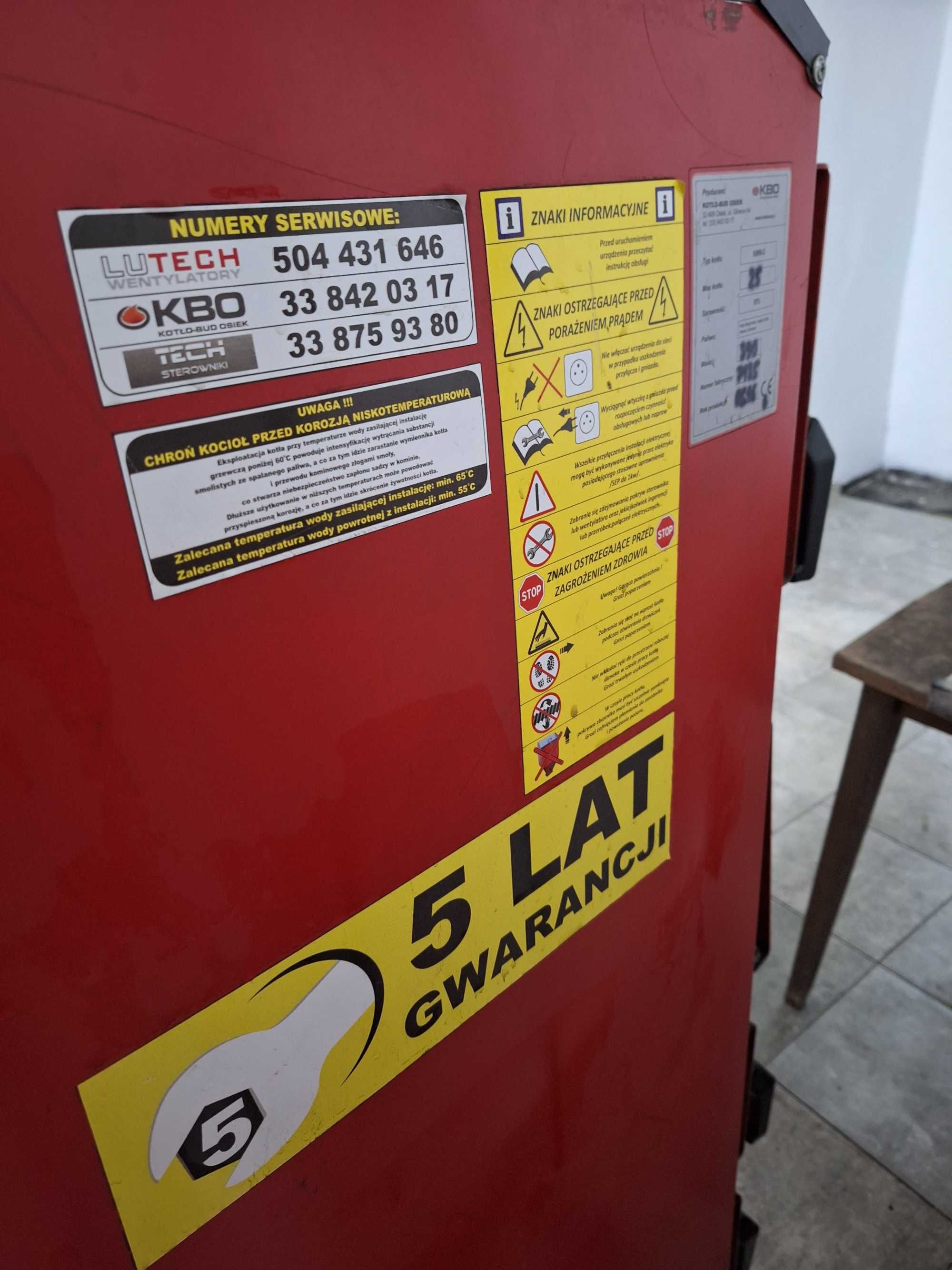 Kocioł CO produkcji KBO Osiek