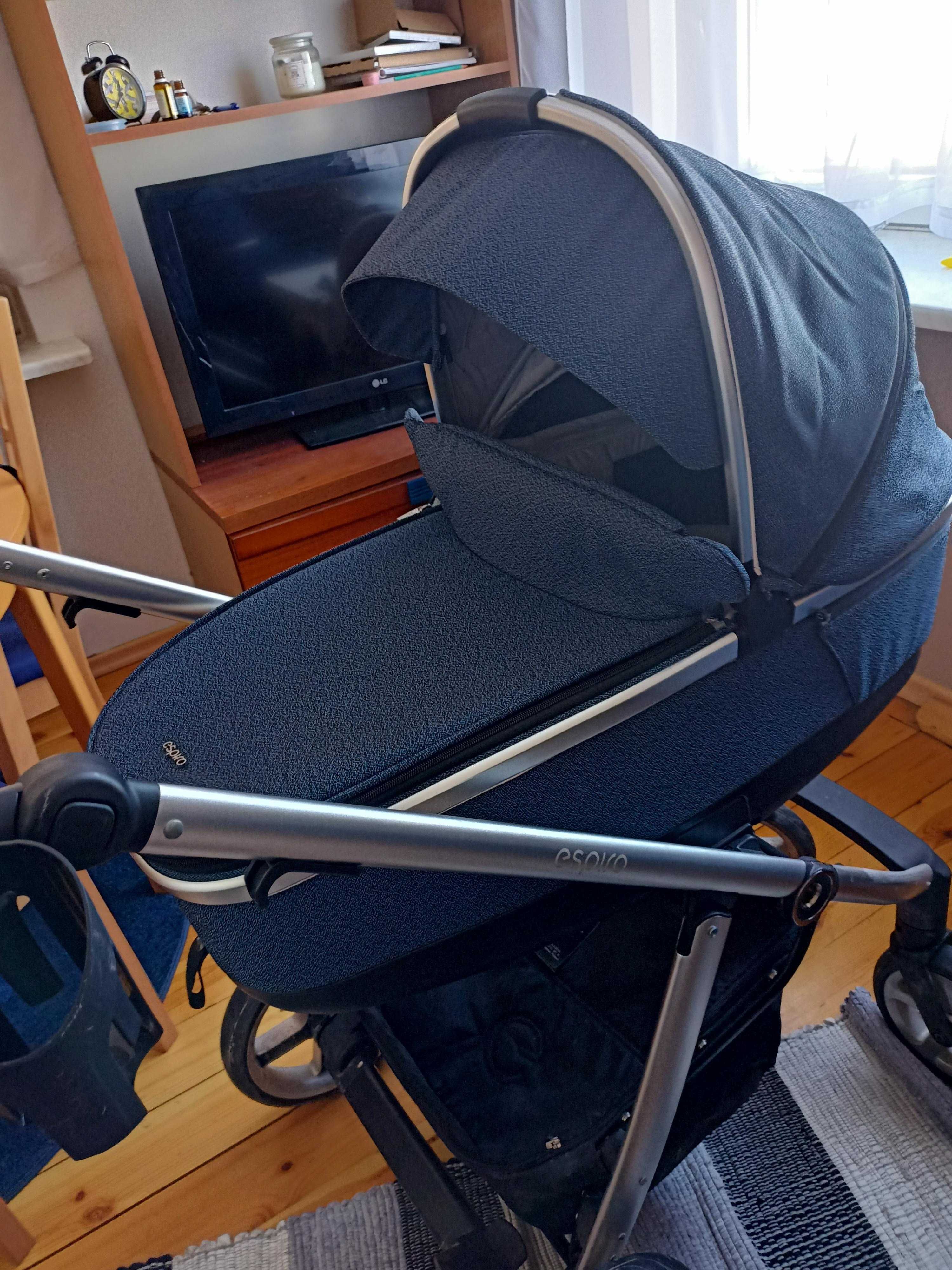 Wozek espiro next 2021 Multicolor granatowy