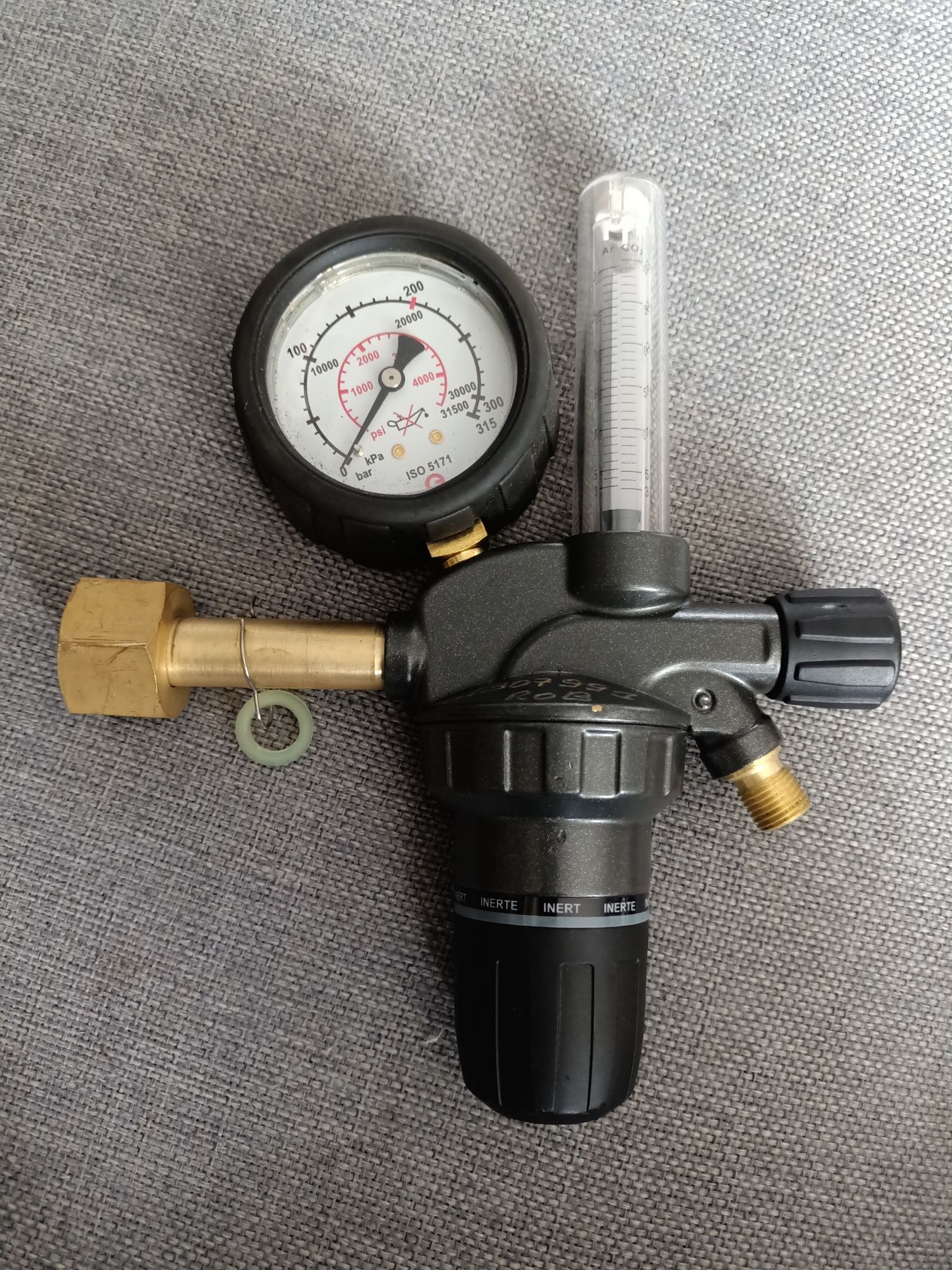 Reduktor butlowy Argon CO2 z rotametrem