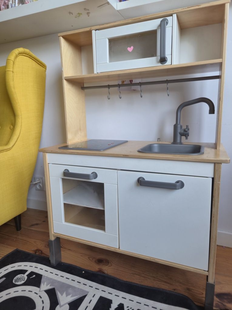 Duktig ikea kuchenka dla dzieci plus akcesoria kuchenne