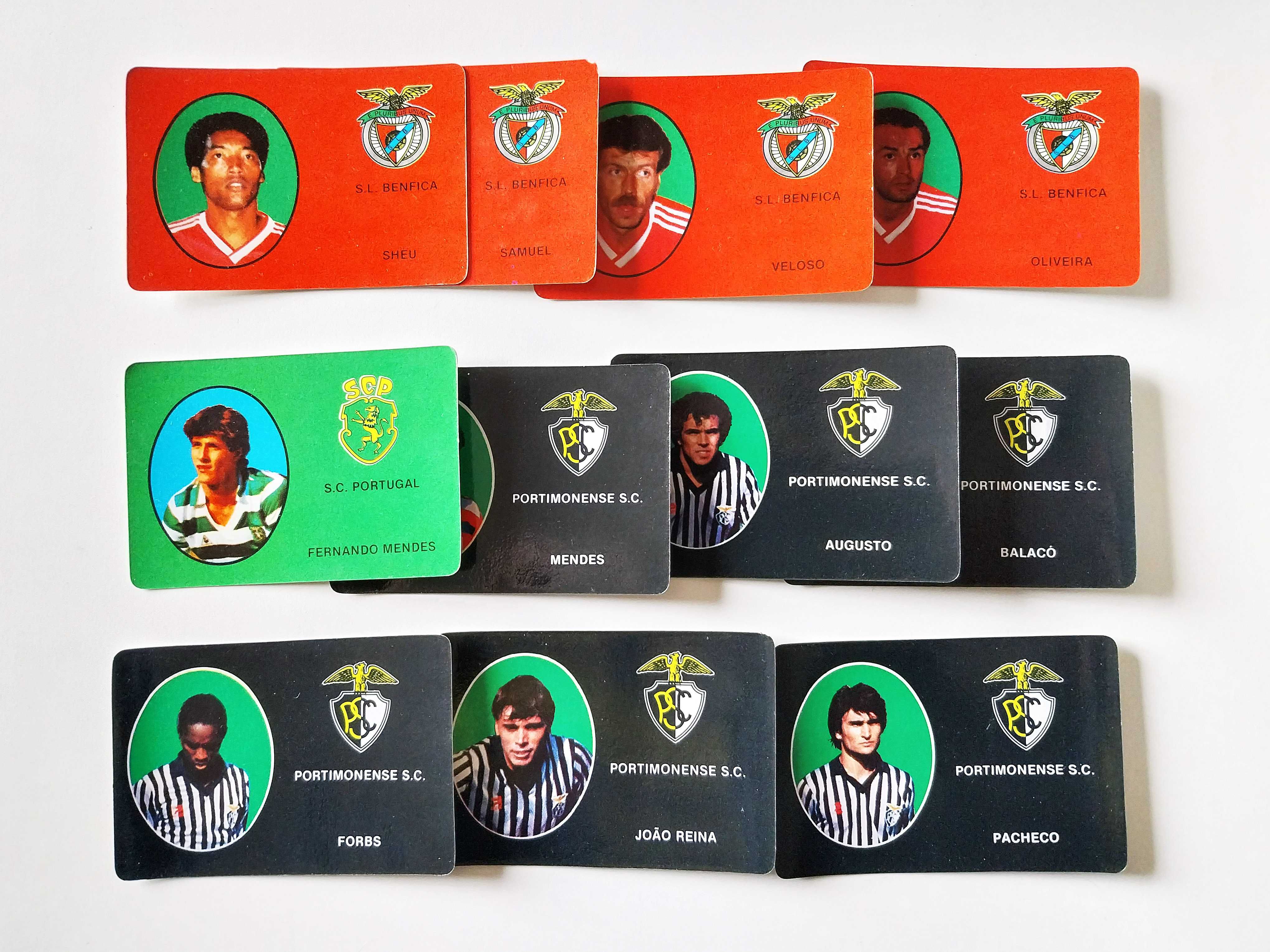 11 calendários EQUIPAS DE FUTEBOL 1ª DIVISÃO 1987 | lote