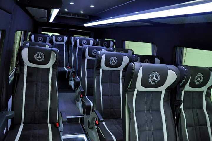 Переобладнання бусів всіх марок та моделей. Перетяжка, Обшивка салонів