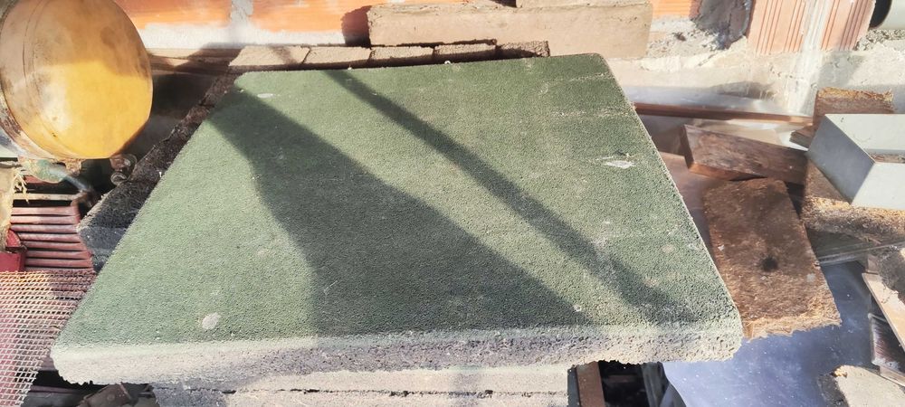 Piso ergonómico borracha para ginásio, garagem ou parque infantil