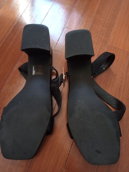 Sandália preta Seaside