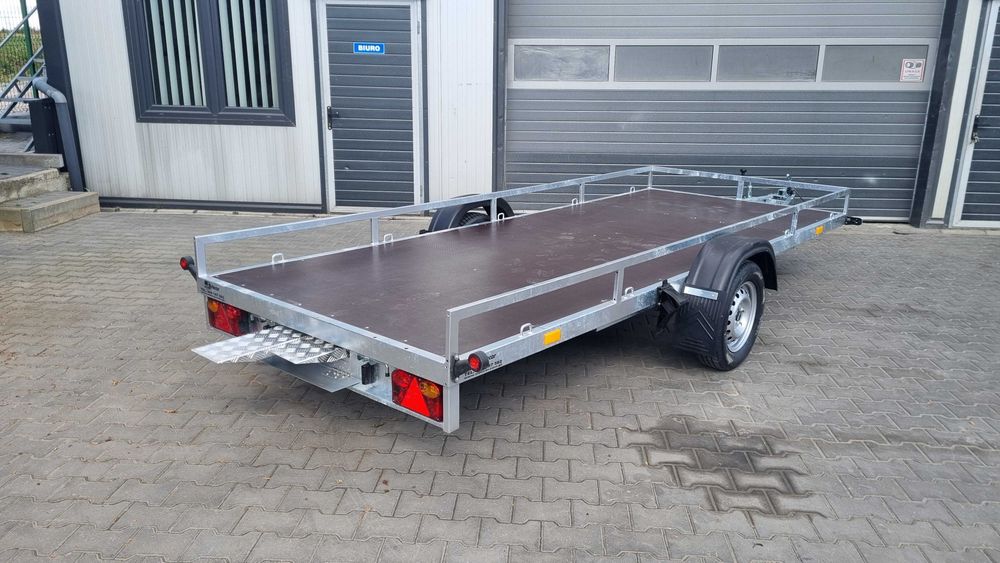 Przyczepka samochodowa na 2 Quady 400x156 750 kg Producent - TRANSPORT