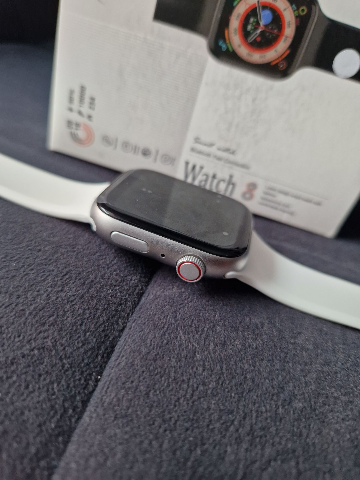 Nowy smartwatch szara opaska