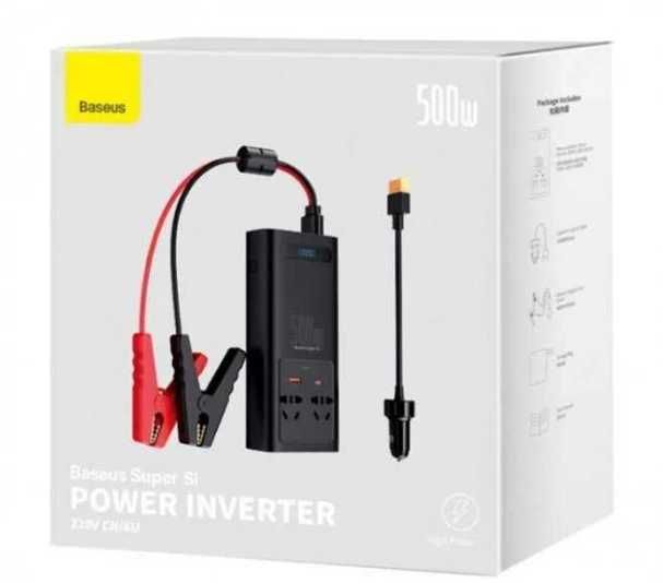 Автомобільний інвертор Baseus Inverter  300W • 500W - 220V