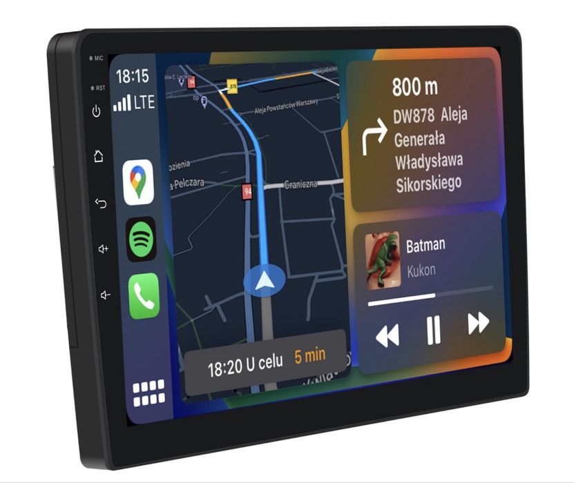Carplay radio samochodowe VORDON HX-100 +komplet kabli+gps+CANBUS