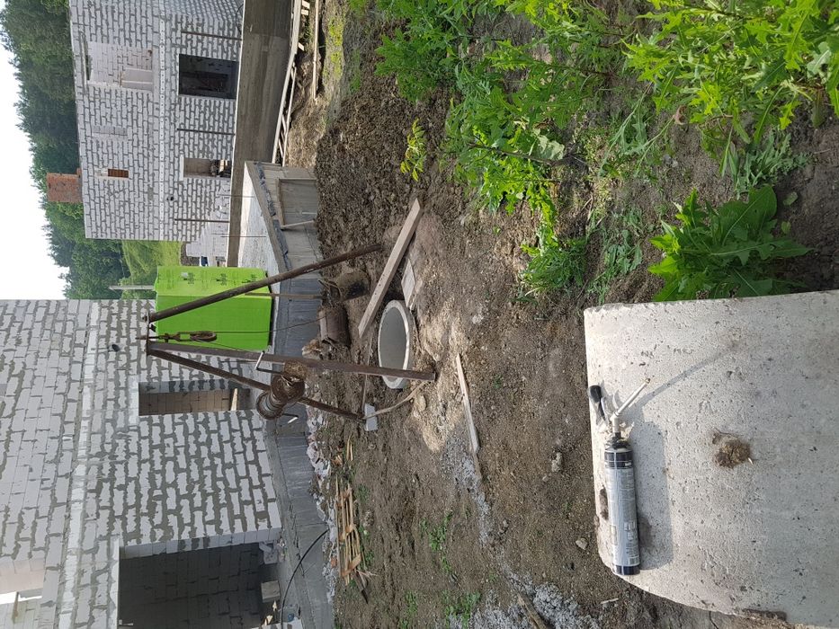 Углубить,почистить колодец.Углубление,чистка колодца.Вычистить колодец