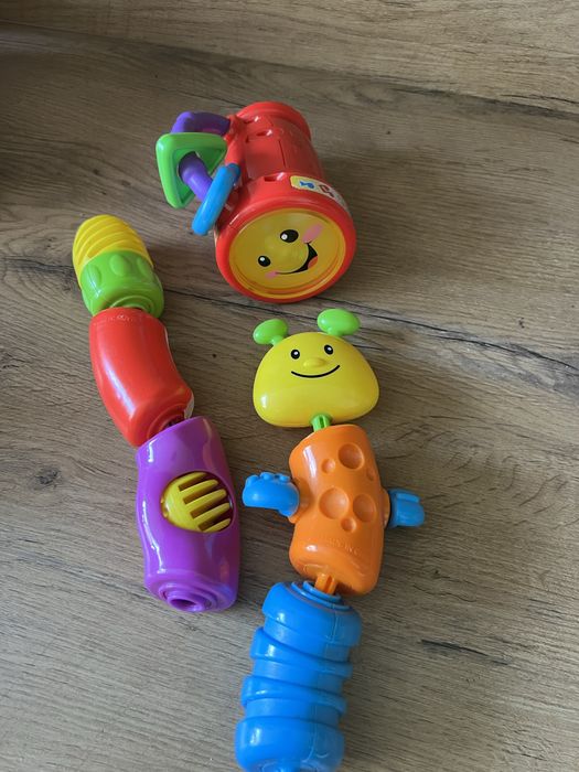 Fisher Price Latarka Gasienica