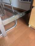Mesa e cadeiras altas ikea