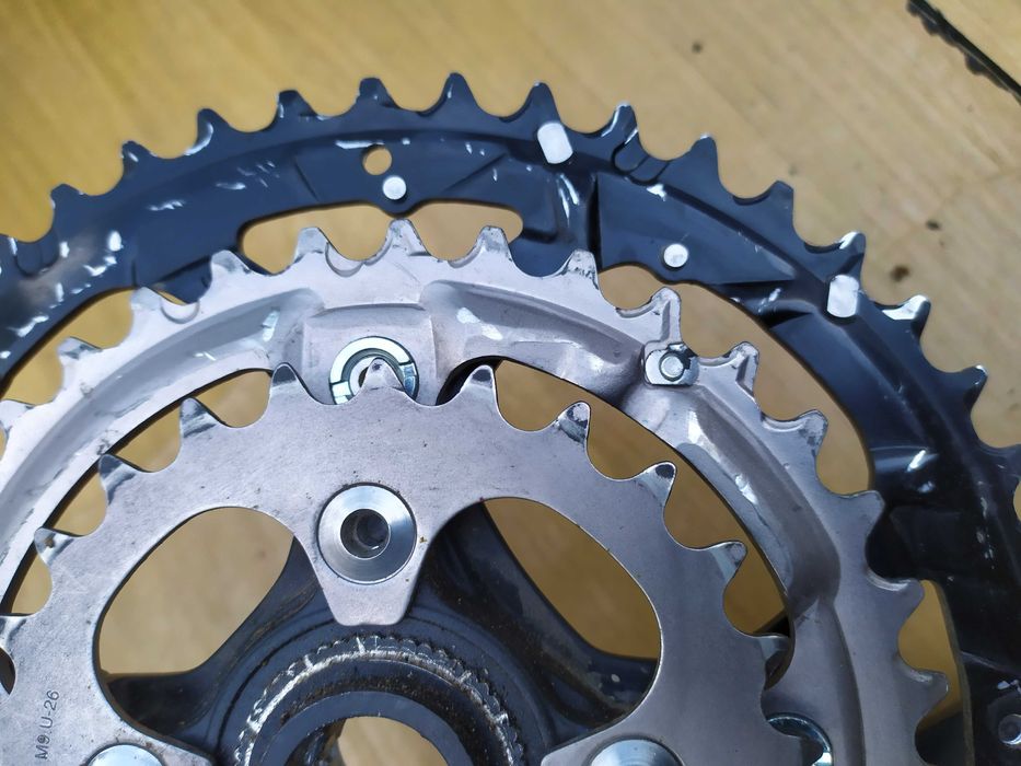 Shimano DEORE korby FC-M530 Hollowtech Dł170mm Trekking 26/36/48t