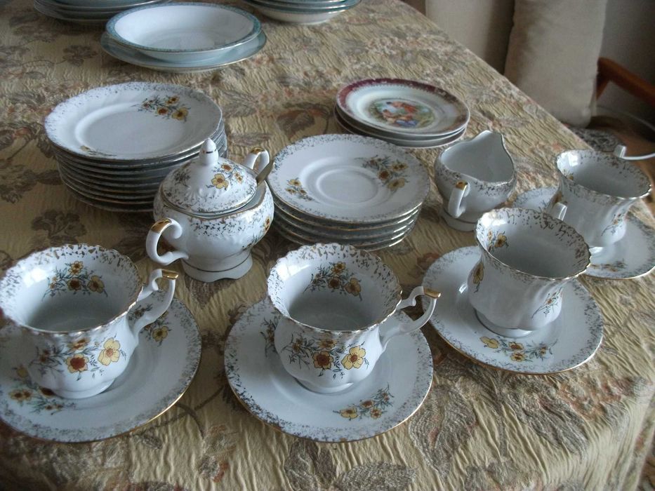 Zabytkowa porcelana zestaw kawowy Rosenberg. Dzisiaj 20% taniej