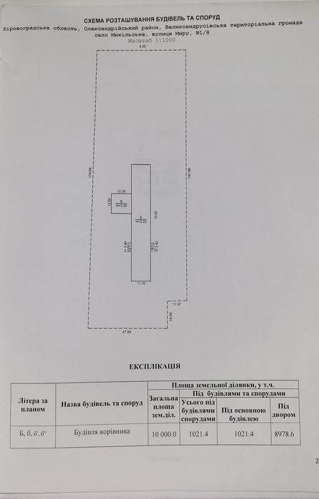 Продам або  обміняю приміщення корівника