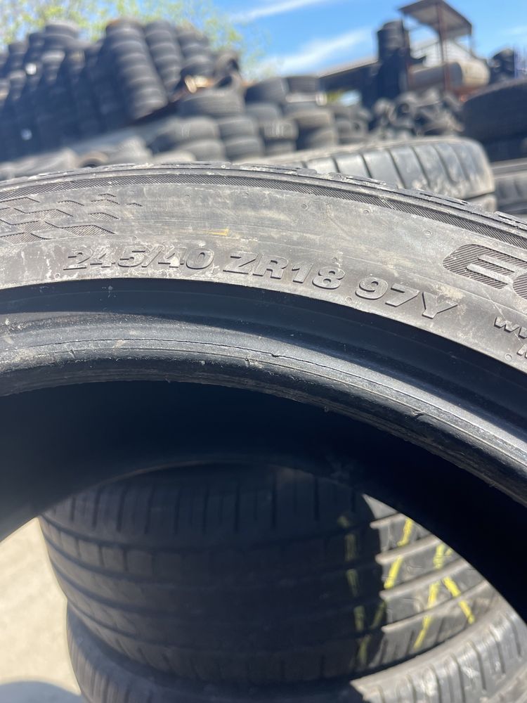 Шины гума покрышки колёса 245/40R18 Kumho ПАРА